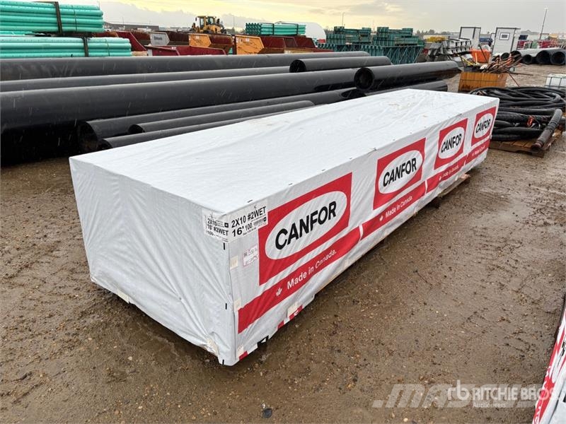 Quantity of (100) 2 x 10 x 16 SPF #2 Lumber (Unuse Drugi deli