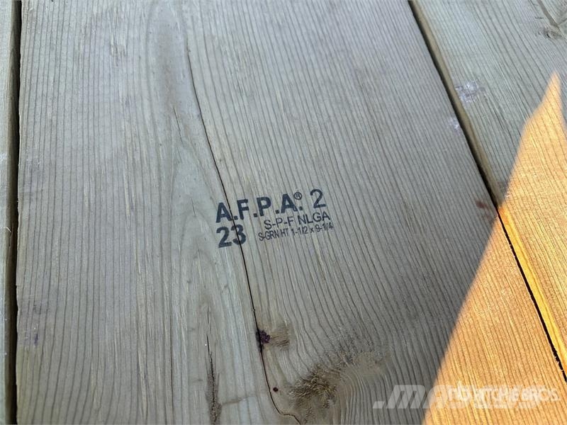 Quantity of (100) 2x10x16 PWF Green Treated Certif Andre komponenter