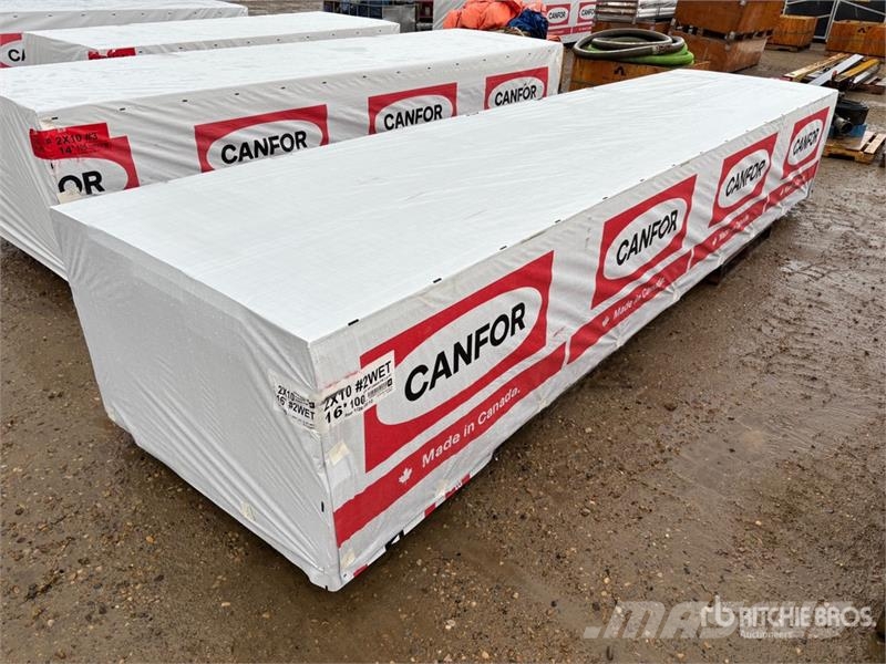 Quantity of (100) 2x10x16 SPF #2 Lumber (Unused) Drugi deli
