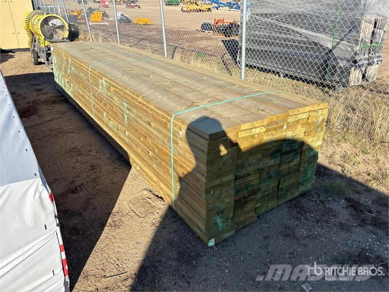 Quantity of (100) 2x10x16 PWF Green Treated Certif Andre komponenter