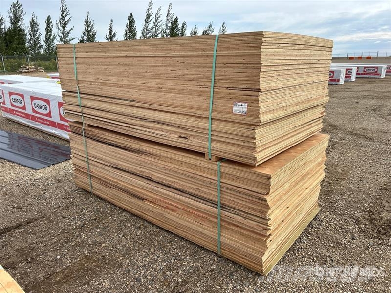  Quantity of (100) 4 ft x 8 ft x 5/8 in CSP/DFP No  Inne akcesoria