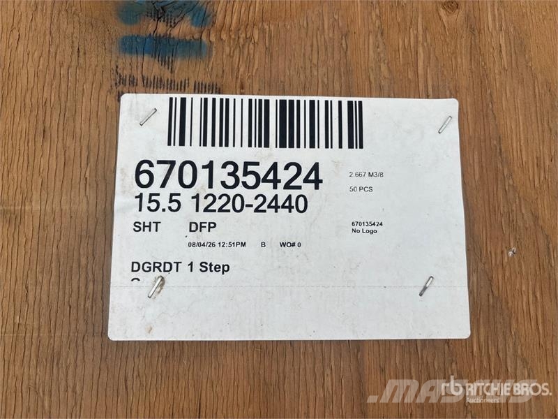 Quantity of (100) 5/8" 4x8 Douglas Fir Tongue & Gr Drugi deli