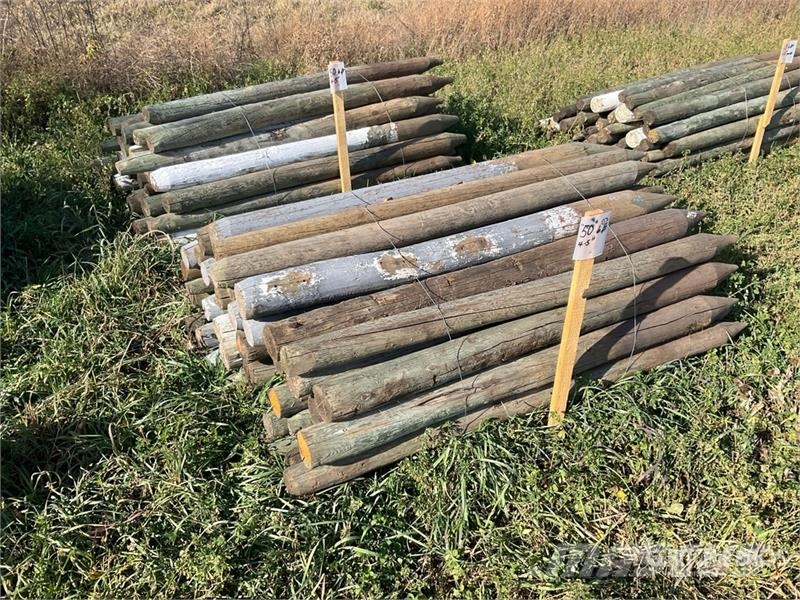 Quantity of (100) 6 ft Fence Posts Egyéb állattenyésztés gépei és tartozékok