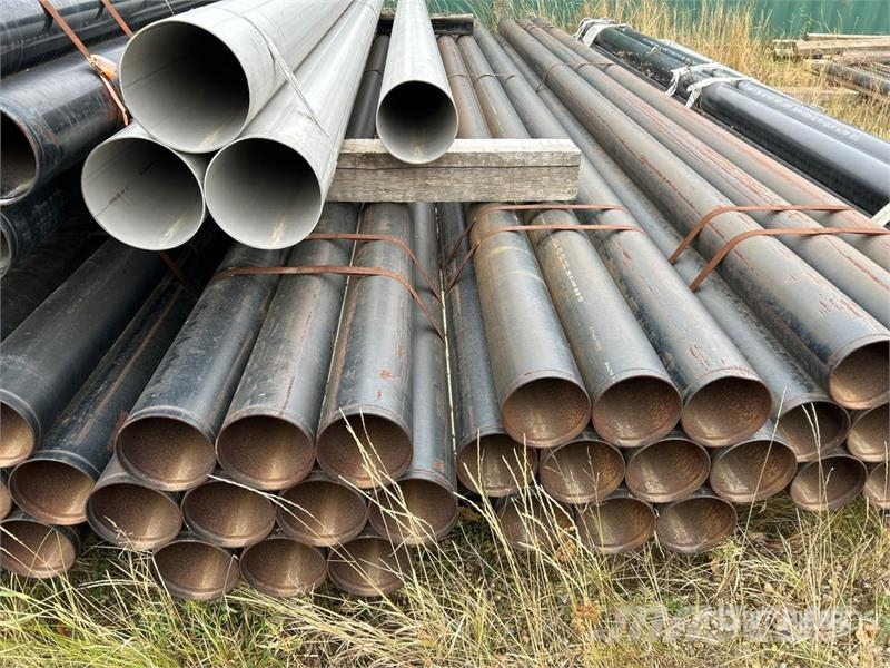  Quantity of (100) 6 in x 21 ft Steel Pipe (Unused) Öntözőrendszerek