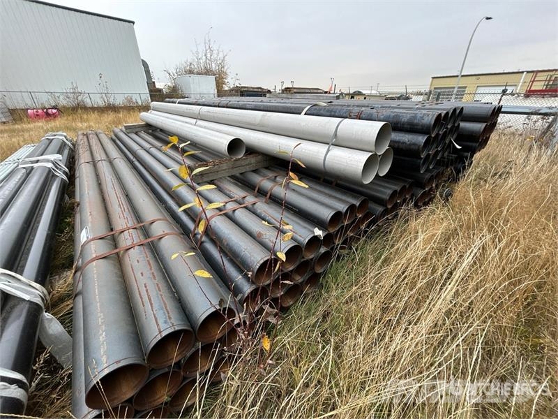  Quantity of (100) 6 in x 21 ft Steel Pipe (Unused) Öntözőrendszerek