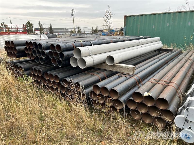  Quantity of (100) 6 in x 21 ft Steel Pipe (Unused) Öntözőrendszerek