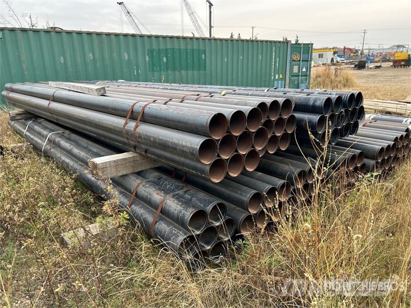  Quantity of (100) 6 in x 21 ft Steel Pipe (Unused) Öntözőrendszerek