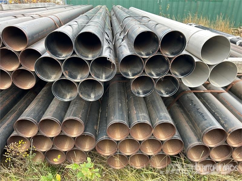 Quantity of (100) 6 in x 21 ft Steel Pipe (Unused) Öntözőrendszerek