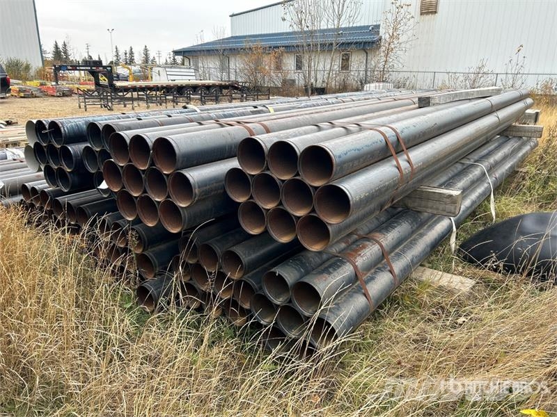  Quantity of (100) 6 in x 21 ft Steel Pipe (Unused) Öntözőrendszerek