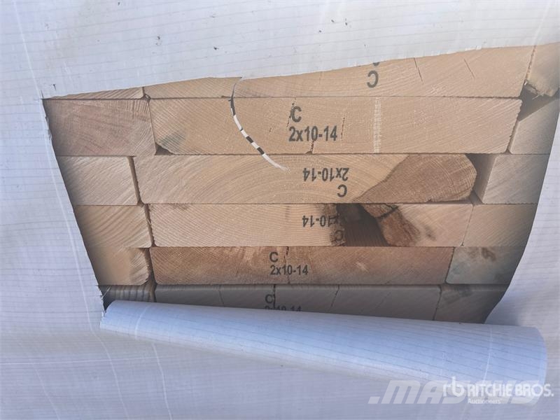 Quantity of (105) 2 x 10 x 14 SPF #3 Lumber (Unuse Andre komponenter