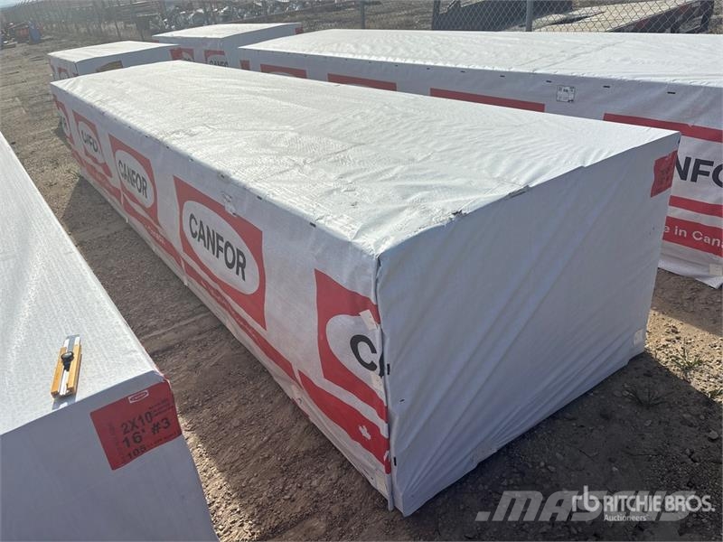 Quantity of (105) 2 x 10 x 16 SPF #3 Lumber (Unuse Andre komponenter