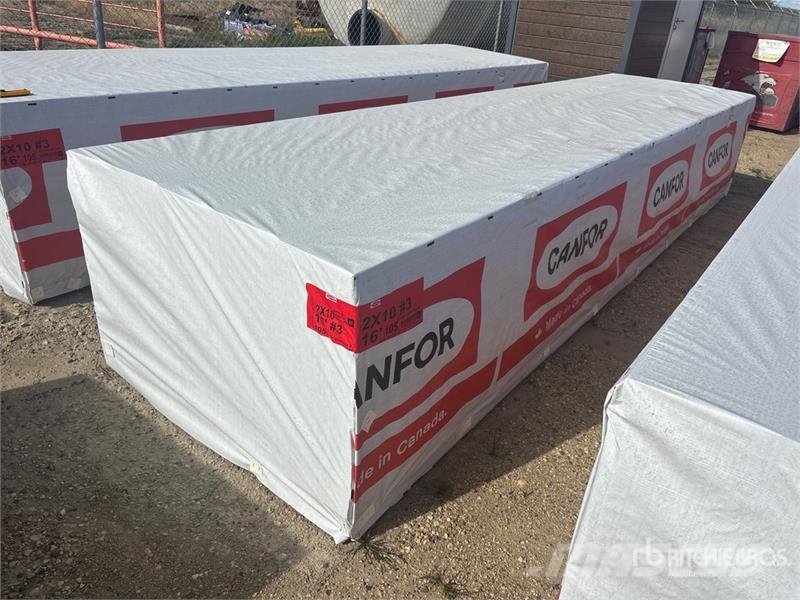 Quantity of (105) 2 x 10 x 16 SPF #3 Lumber (Unuse Andre komponenter