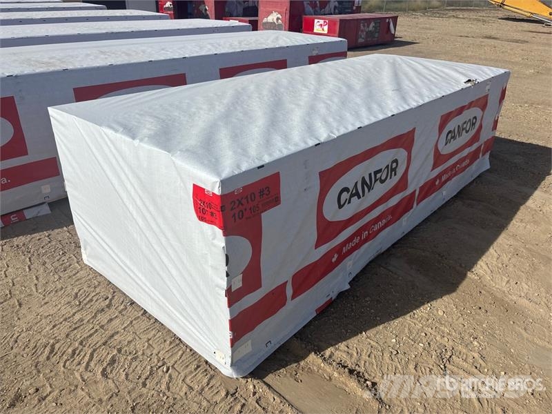 Quantity of (105) 2 x 10 x 10 SPF #3 Lumber (Unuse Andre komponenter