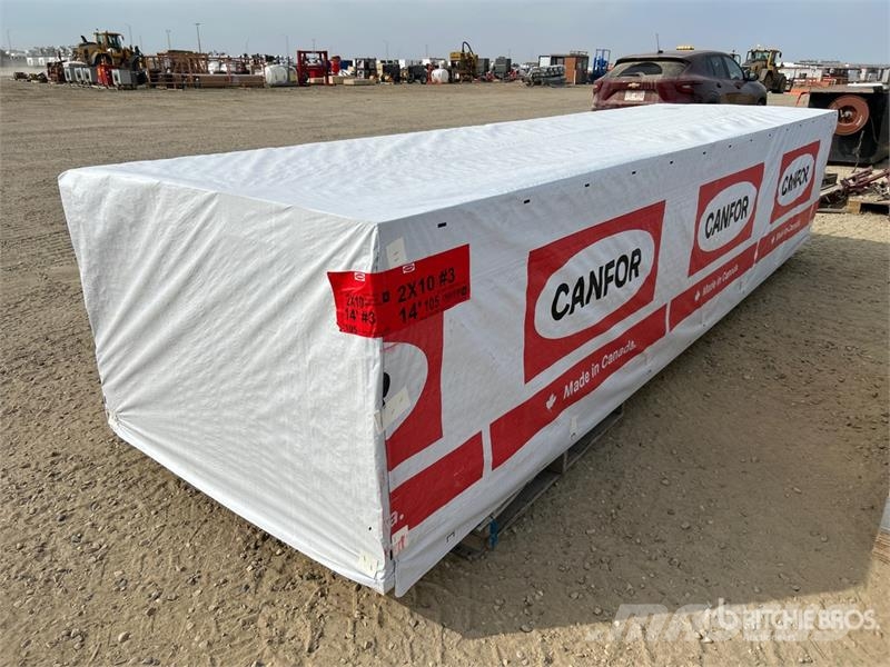 Quantity of (105) 2 x 10 x 14 SPF #3 Lumber (Unuse Drugi deli