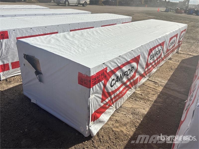 Quantity of (105) 2 x 10 x 16 SPF #3 Lumber (Unuse Andre komponenter