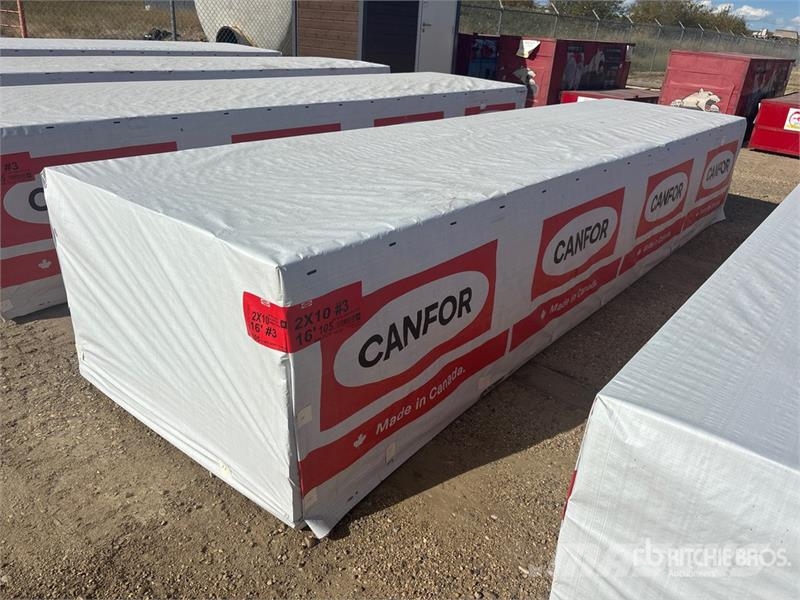 Quantity of (105) 2 x 10 x 16 SPF #3 Lumber (Unuse Andre komponenter