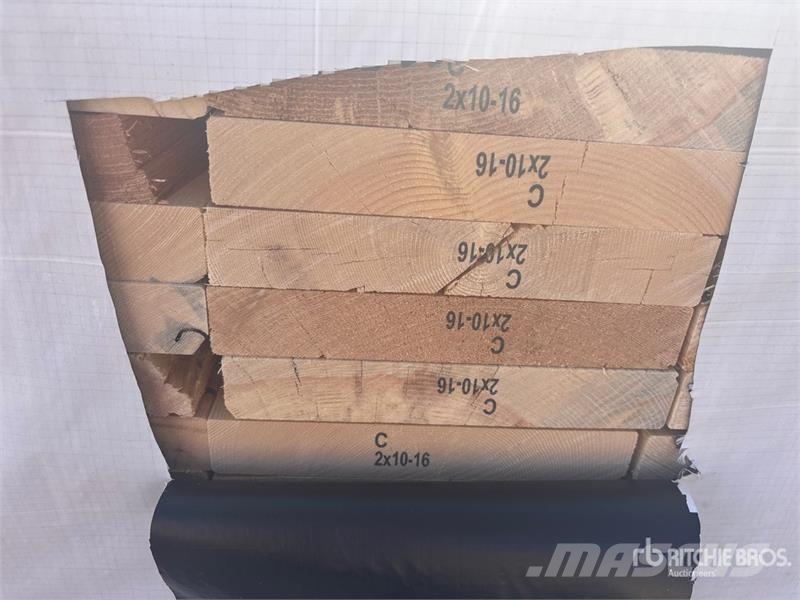 Quantity of (105) 2 x 10 x 16 SPF #3 Lumber (Unuse Drugi deli