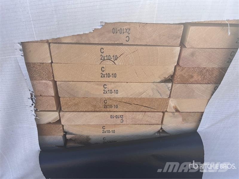 Quantity of (105) 2 x 10 x 10 SPF #3 Lumber (Unuse Andre komponenter
