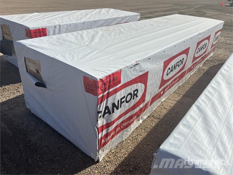 Quantity of (105) 2 x 10 x 14 SPF #3 Lumber (Unuse Andre komponenter