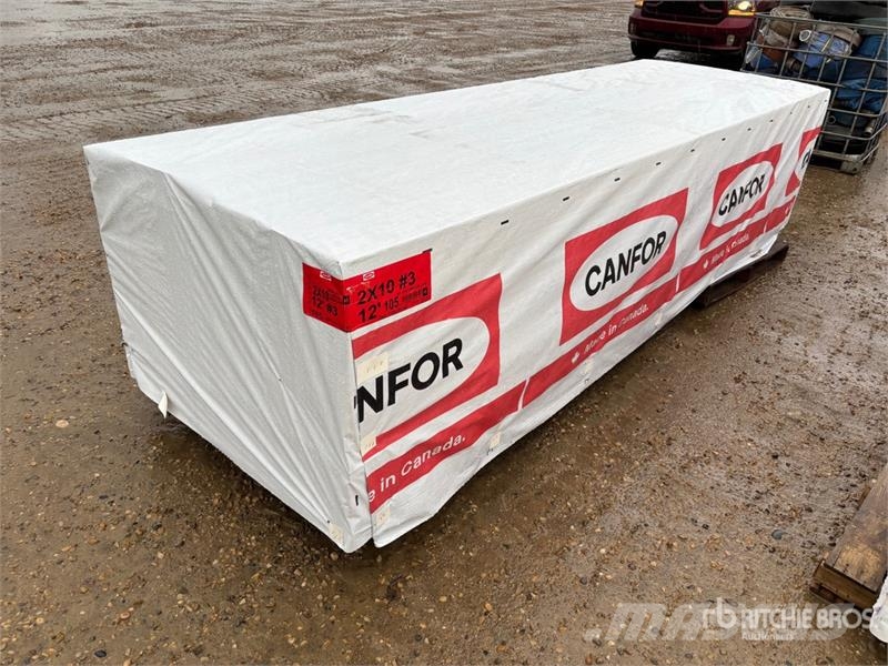 Quantity of (105) 2x10x12 SPF #3 Lumber (Unused) Drugi deli