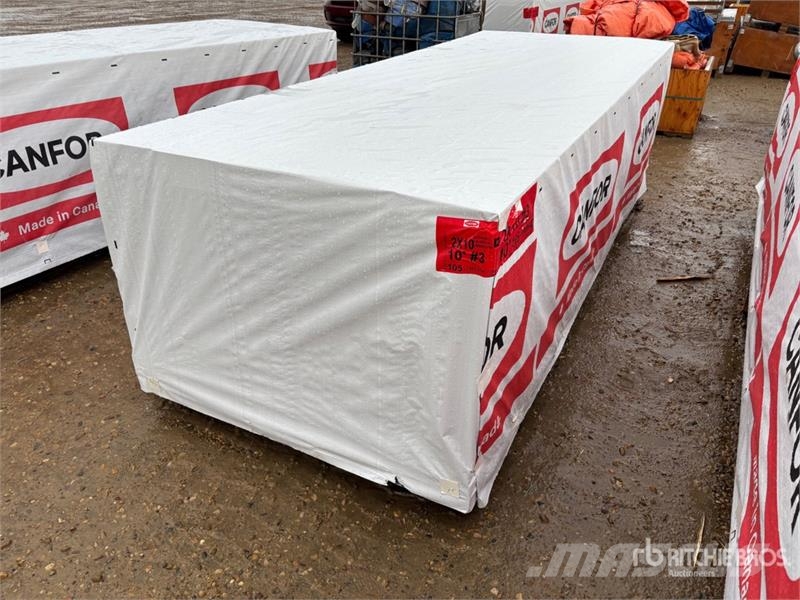 Quantity of (105) 2x10x10 SPF #3 Lumber (Unused) Drugi deli