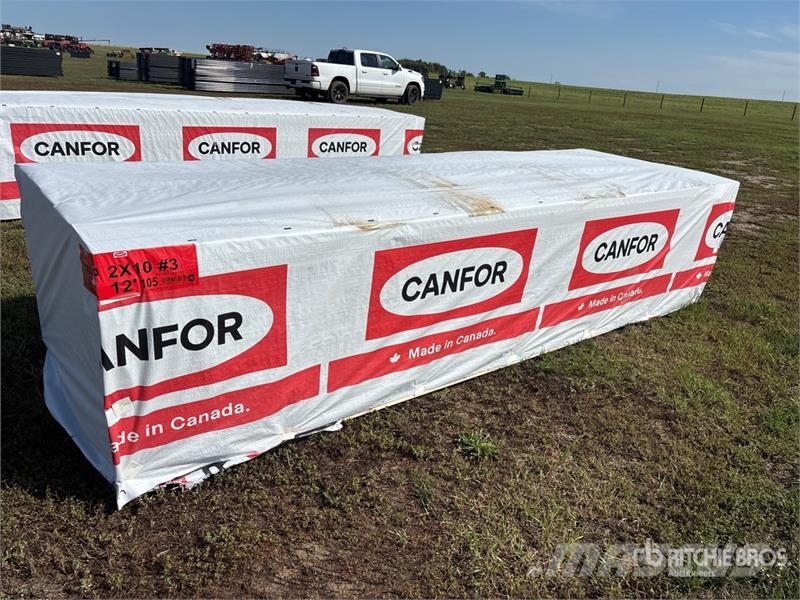 Quantity of (105) 2x10x12 SPF #3 Lumber (Unused) Drugi deli
