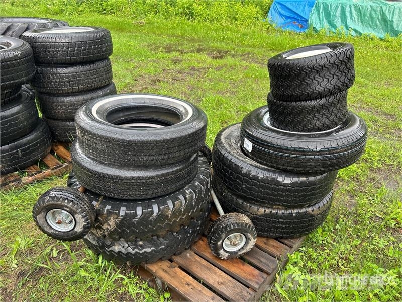 Quantity of (11) Mixed Tires Tyres, wheels and rims