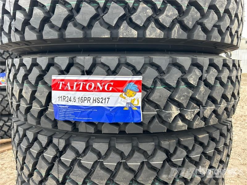 Quantity of (12) 11R24.5 Tires (Unused) Gume, kolesa in platišča
