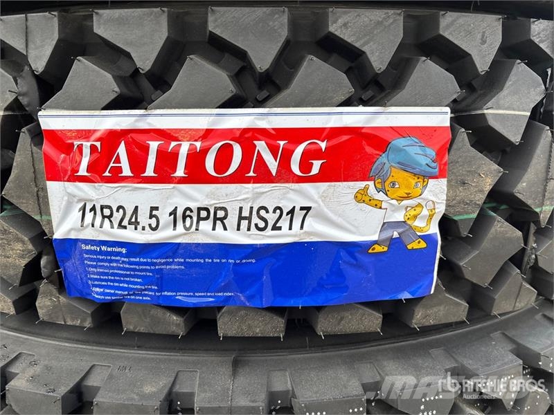 Quantity of (12) 11R24.5 Tires (Unused) 轮胎、车轮和轮圈