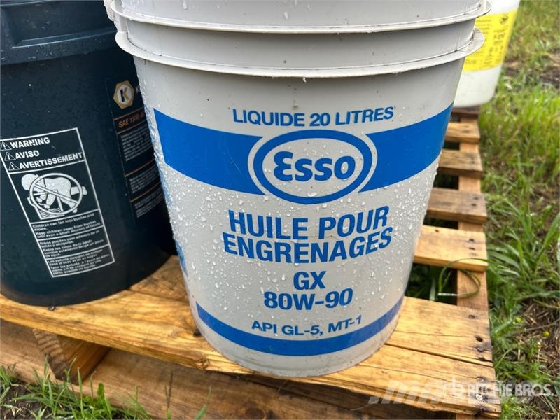Quantity of (12) 5 gal Pails of Assorted Oil & Lub Drugi deli