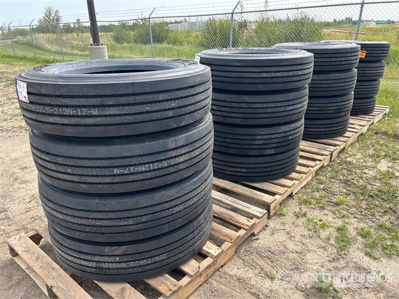  Quantity of (12) Boto 255/70R22.5 Drive Tires (Unu Tyres, wheels and rims