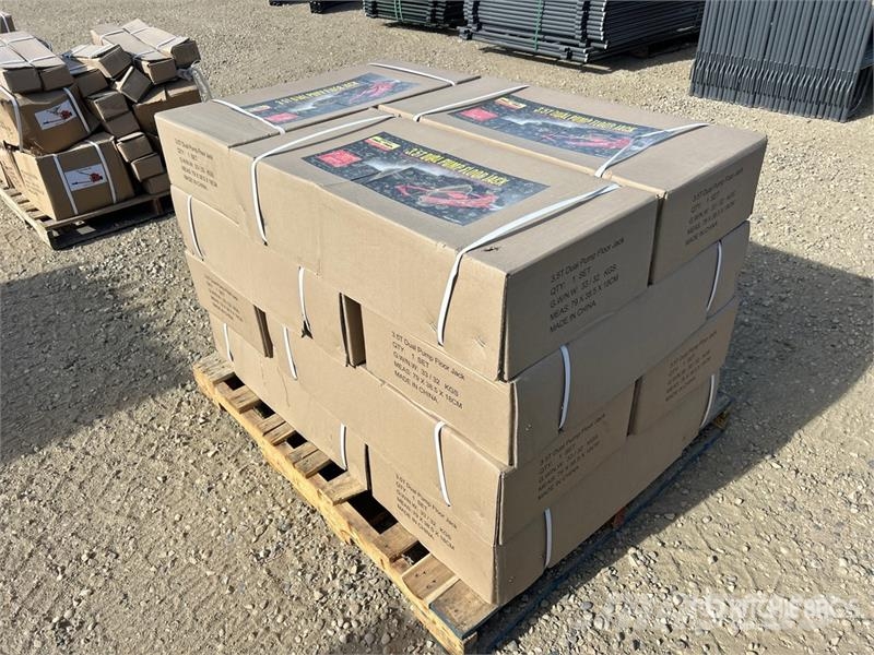  Quantity of (12)  BYT 3.5 Ton Dual Pump Floor Jack معدات البناء - غير ذلك