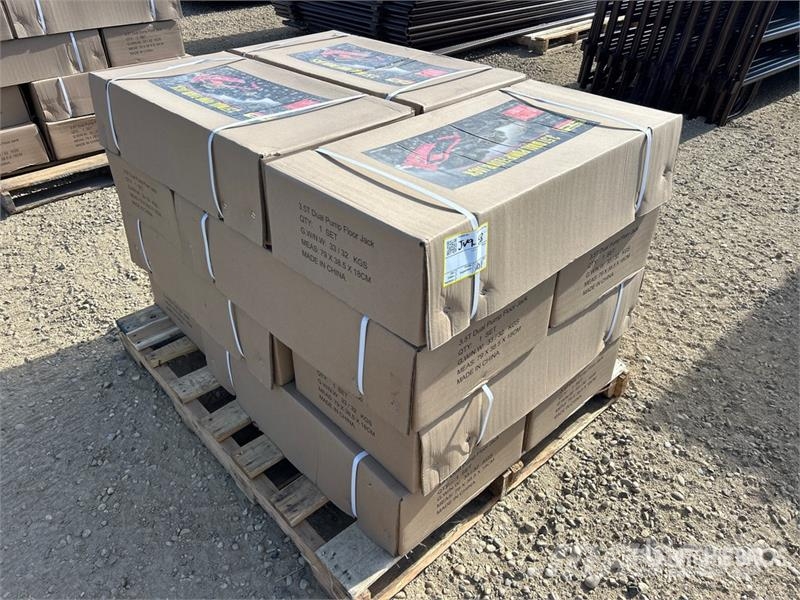 Quantity of (12)  BYT 3.5 Ton Dual Pump Floor Jack معدات البناء - غير ذلك