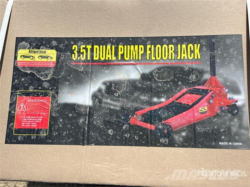 Quantity of (12) BYT 3.5 Ton Dual Pump Floor Jack Costruzioni - Altro