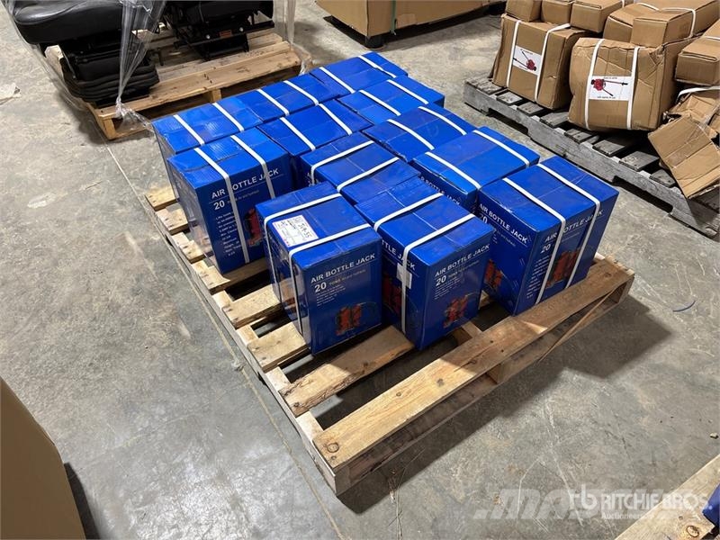  Quantity of (12)  BYT ABTJK20 20T Air/Hydraulic Bo Andre komponenter