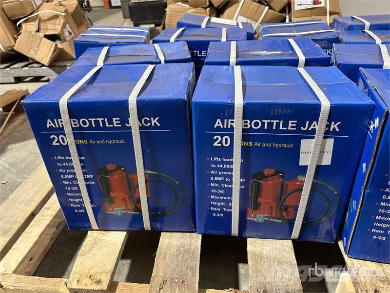  Quantity of (12)  BYT ABTJK20 20T Air/Hydraulic Bo Andre komponenter