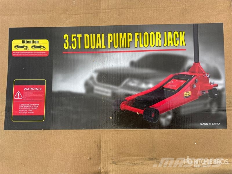  Quantity of (12)  BYT FLOJK035 3.5T Floor Jack (Un مكونات أخرى