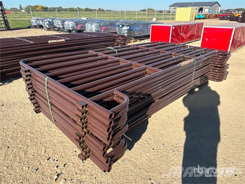 Quantity of (12) BYT MRSDRP12 12 ft 7 Rail Ranch ماكينات وملحقات مواش أخرى