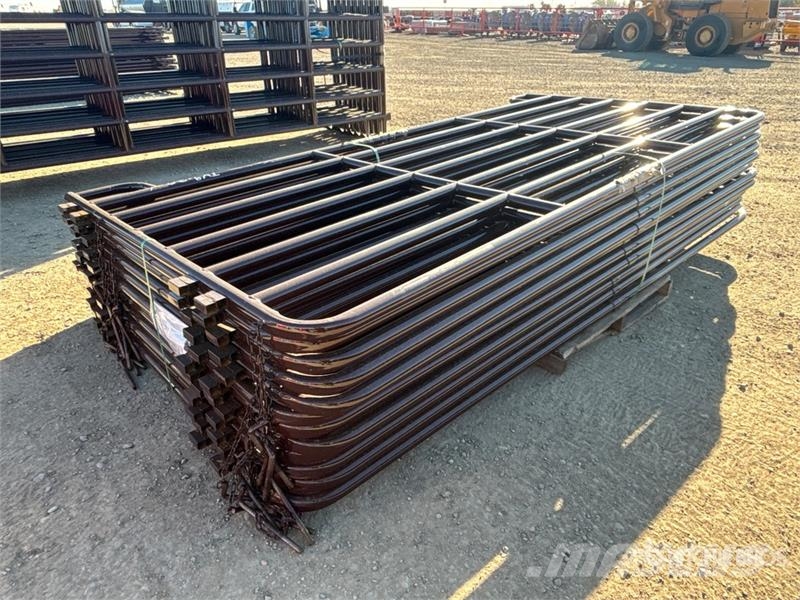 Quantity of (12) BYT MRSDRP12 12 ft 7 Rail Ranch ماكينات وملحقات مواش أخرى