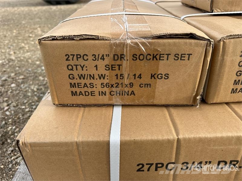 Quantity of (12) BYT SS27 Socket Set (Unused) Andere Zubehörteile