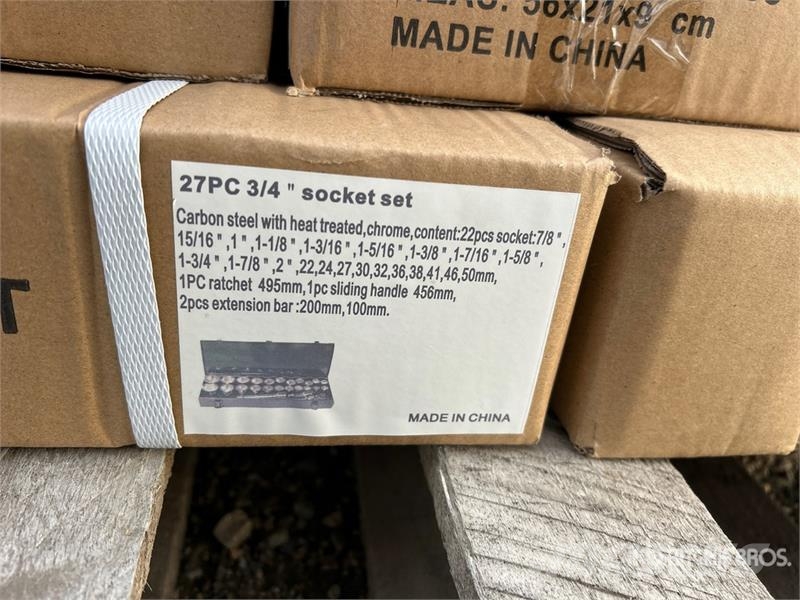 Quantity of (12) BYT SS27 Socket Set (Unused) Andere Zubehörteile