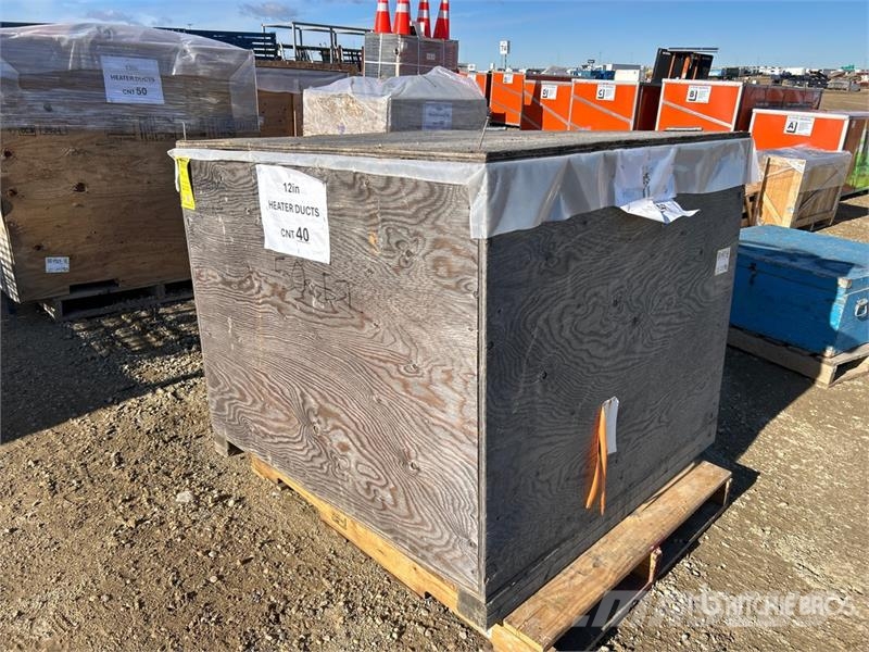 Quantity of 12 in x 12 in Heater Ducts Andre komponenter