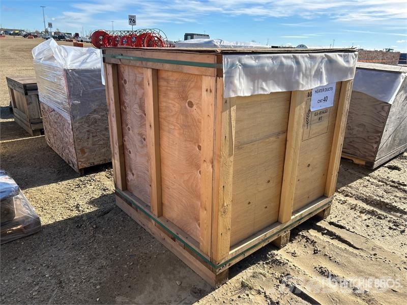 Quantity of 12 in x 12 in Heater Ducts Andre komponenter