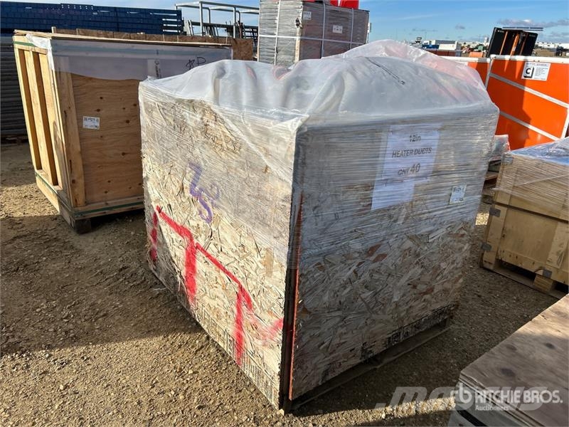 Quantity of 12 in x 12 in Heater Ducts Andre komponenter