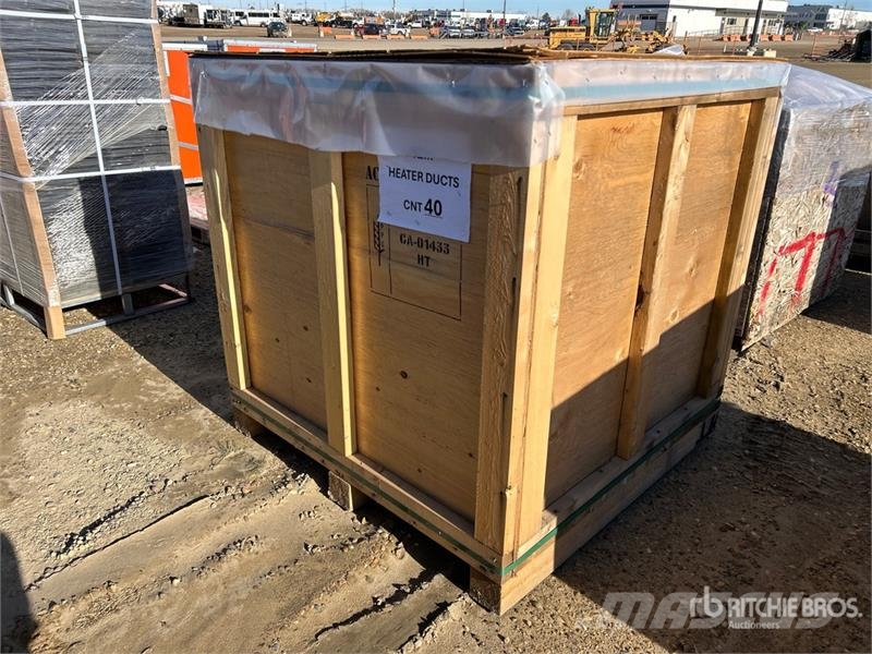 Quantity of 12 in x 12 in Heater Ducts Andre komponenter