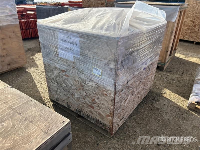 Quantity of 12 in x 12 in Heater Ducts Andre komponenter