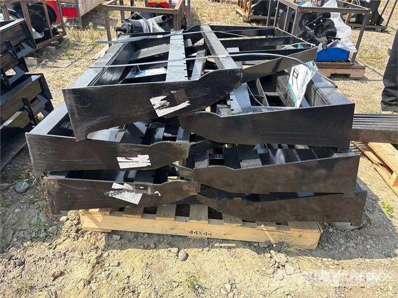 Quantity of (12) Mower King SA 48 in Skid Steer F Forks
