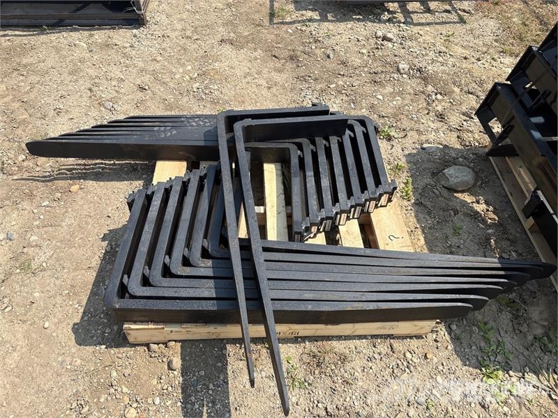Quantity of (12) Mower King SA 48 in Skid Steer F Forks