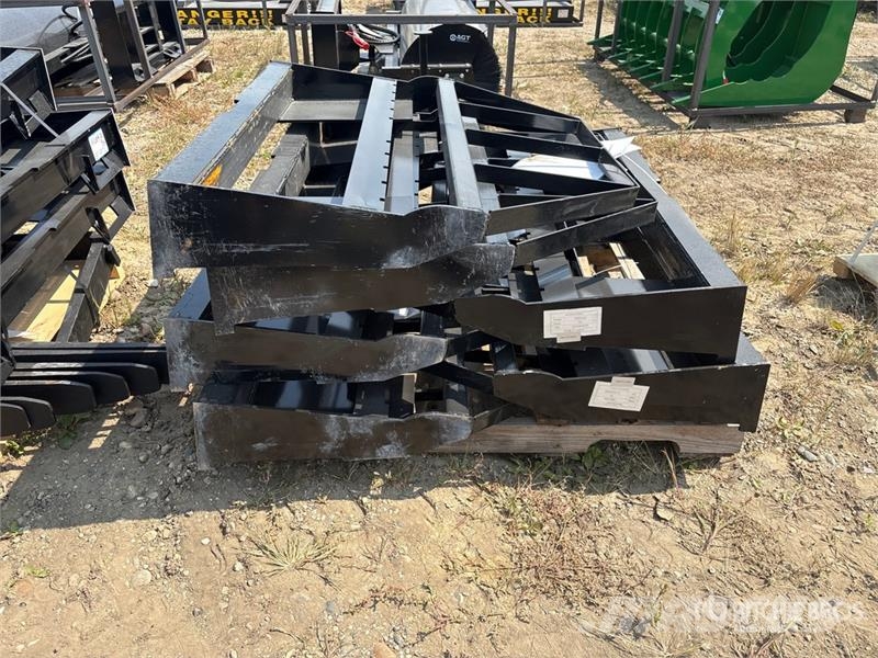 Quantity of (12) Mower King SA 48 in Skid Steer F Forks