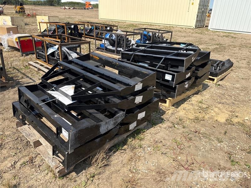 Quantity of (12) Mower King SA 48 in Skid Steer F Forks